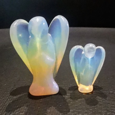 Opalite Pocket Angel